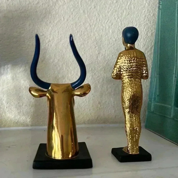 Franklin Mint set Head of Cow and The God Ptah - Picture 4 of 9